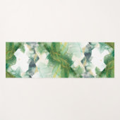 Waterverf Spring Green Yoga Mat (Voorkant (horizontaal))