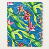 Waterverf Spring Lilly Life Plan of Personalized Planner (Achterkant)