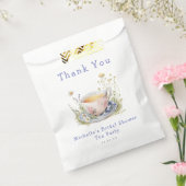 Waterverf Spring Vrijgezellenfeest Tea Party Bedankzakje (Gezegeld)