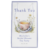 Waterverf Spring Vrijgezellenfeest Tea Party Klein Cadeauzakje (Voorkant)