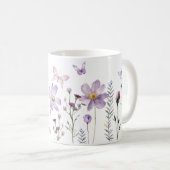 Waterverf Spring Wildflower Garden Mok (Voorkant rechts)