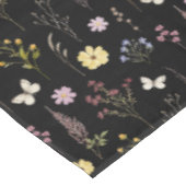 Waterverf Spring Wildflowers Pattern Tafelkleed (Gekanteld)