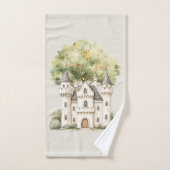 Waterverf Sprookjesprinses Whimsical Bad Handdoek (Handdoek)