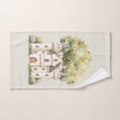 Waterverf Sprookjesprinses Whimsical Bad Handdoek (Handdoek)