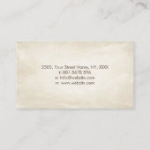 Waterverf Sri Lanka/Sri Lanka Visitekaartje (Achterkant)