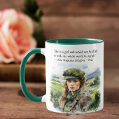 Waterverf St. Patrick's Day Iers Quote voor haar Mok