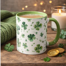 Waterverf St. Patrick's Day-patroon Giant