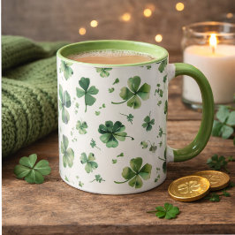 Waterverf St. Patrick's Day-patroon Giant Mok
