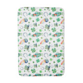 Waterverf St. Patrick's Day Pattern Badmat (Voorkant Verticaal)