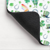 Waterverf St. Patrick's Day Pattern Muismat (Hoek)