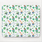Waterverf St. Patrick's Day Pattern Muismat (Voorkant)
