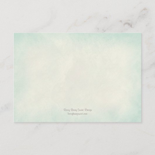 Waterverf Staarvis Weddenschapskaart Informatiekaartje (Achterkant)