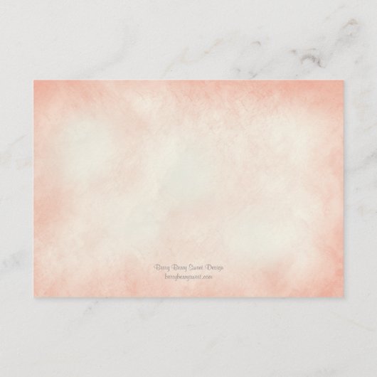 Waterverf Staarvis Weddenschapskaart Koraal Informatiekaartje (Achterkant)