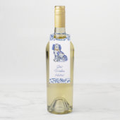 Waterverf Staffordshire Dogs Flessenhanger (Op fles)