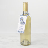 Waterverf Staffordshire Dogs Flessenhanger (Schuin)