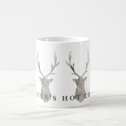 WATERVERF STAG KOFFIEMOK (Center)