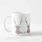 WATERVERF STAG KOFFIEMOK (Links)