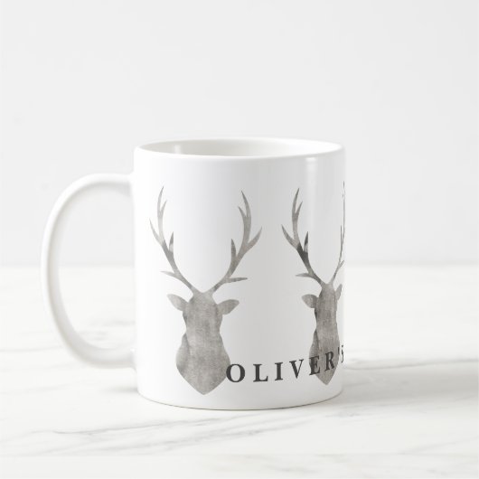 WATERVERF STAG KOFFIEMOK (Links)