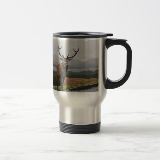 Waterverf Stag Reisbeker (Rechts)