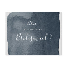 waterverf stalen blauw wasgoed