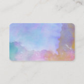 Waterverf Standard Chiropractic Visitekaartjes (Achterkant)