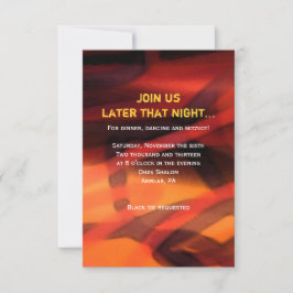 WATERVERF STAR Bar Bat Mitzvah Party Kaart