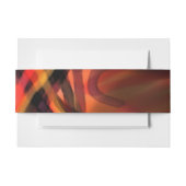 WATERVERF STAR Bat Bar Mitzvah Belly Band Wrap Uitnodigingen Wikkel (Voorkant Voorbeeld)