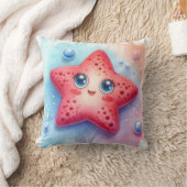 Waterverf Star Fish Kussen (Deken)