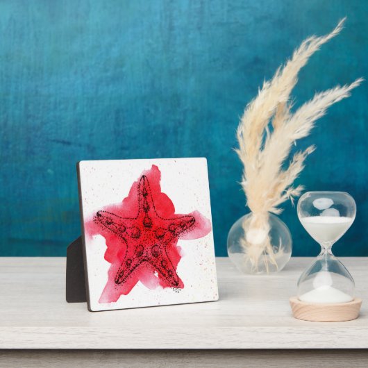Waterverf Starfish Fotoplaat (Insitu)