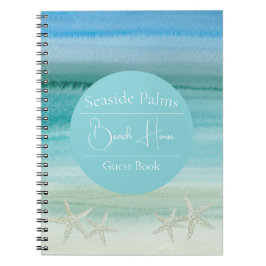 Waterverf Starfish Guestbook Notitieboek