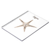 Waterverf Starfish Notitieboek (Linkerzijde)