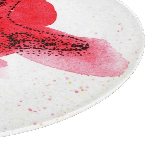 Waterverf Starfish Snijplank (Hoek)