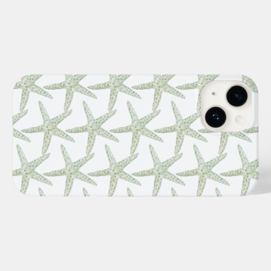 Waterverf Starfish Trio Case-Mate iPhone Case (Achterkant (horizontaal))