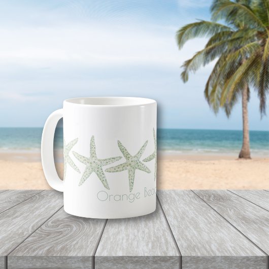 Waterverf Starfish Trio Koffiemok
