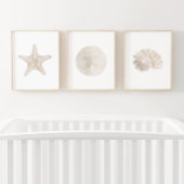 Waterverf Starfish Zand Dollar Zee Shell Beach Muurkunst Sets
