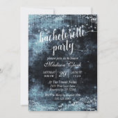 Waterverf Starry Bachelorette Feestuitnodiging Kaart (Voorkant)