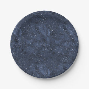 Waterverf Starry Skies Birthday Papieren Bordje