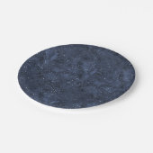 Waterverf Starry Skies Birthday Papieren Bordje (Gekanteld)