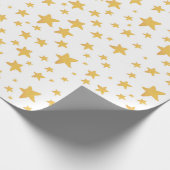 Waterverf Stars Kerst cadeauverpakking Cadeaupapier (Hoek)