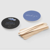 Waterverf Stars Night Sky Baby shower Handwaaier (Niet-gemonteerd)