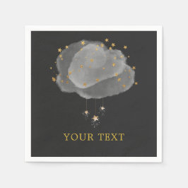 Waterverf Stars Night Sky Party Servet