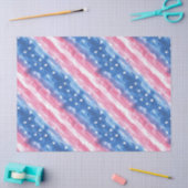 Waterverf Stars & Stripes, 10 lb, 17"x23" Tissuepapier (Craft)