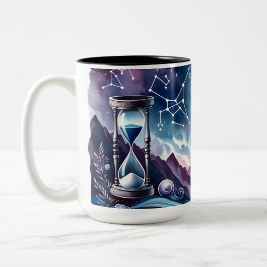 Waterverf Steenbok Mok (Links)