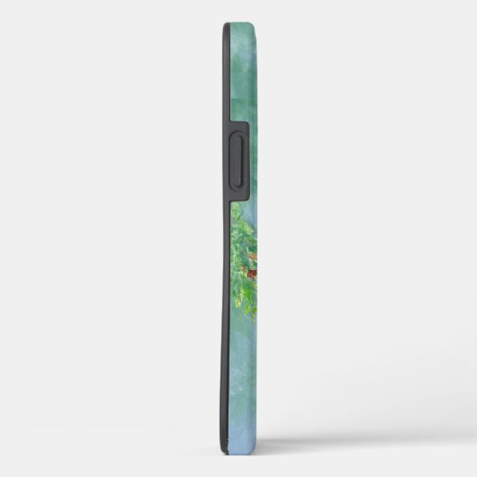 Waterverf Stellar Jay Bird Wildlife Art Case-Mate iPhone Case (Achterkant / Rechts)