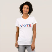 Waterverf STEMMING T-shirt vrouwen (Voorkant volledig)