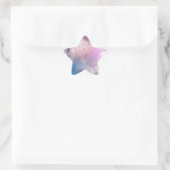 Waterverf Ster Sticker (Tas)
