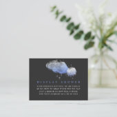 Waterverf sterft Baby-show Night Sky Informatiekaartje (Staand voorkant)