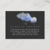 Waterverf sterft Baby-show Night Sky Informatiekaartje (Voorkant)