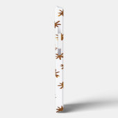 Waterverf sterren - ambergeel Case-Mate iPhone case (Achterkant / Links)