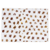 Waterverf sterren - ambergeel groot cadeauzakje (Achterkant)
